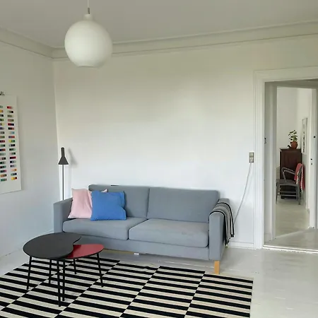 Apartament Bright And Spacious Flat In Norrebro Kopenhaga